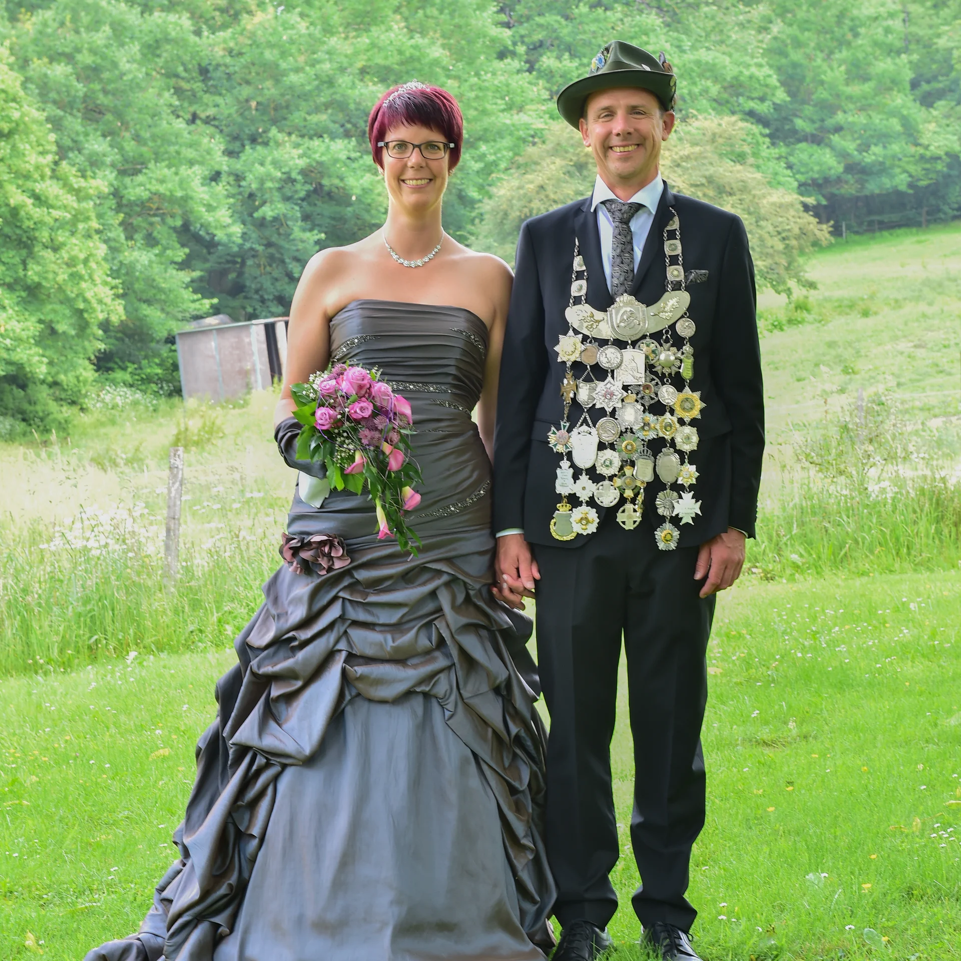 Foto des Königspaars 2017